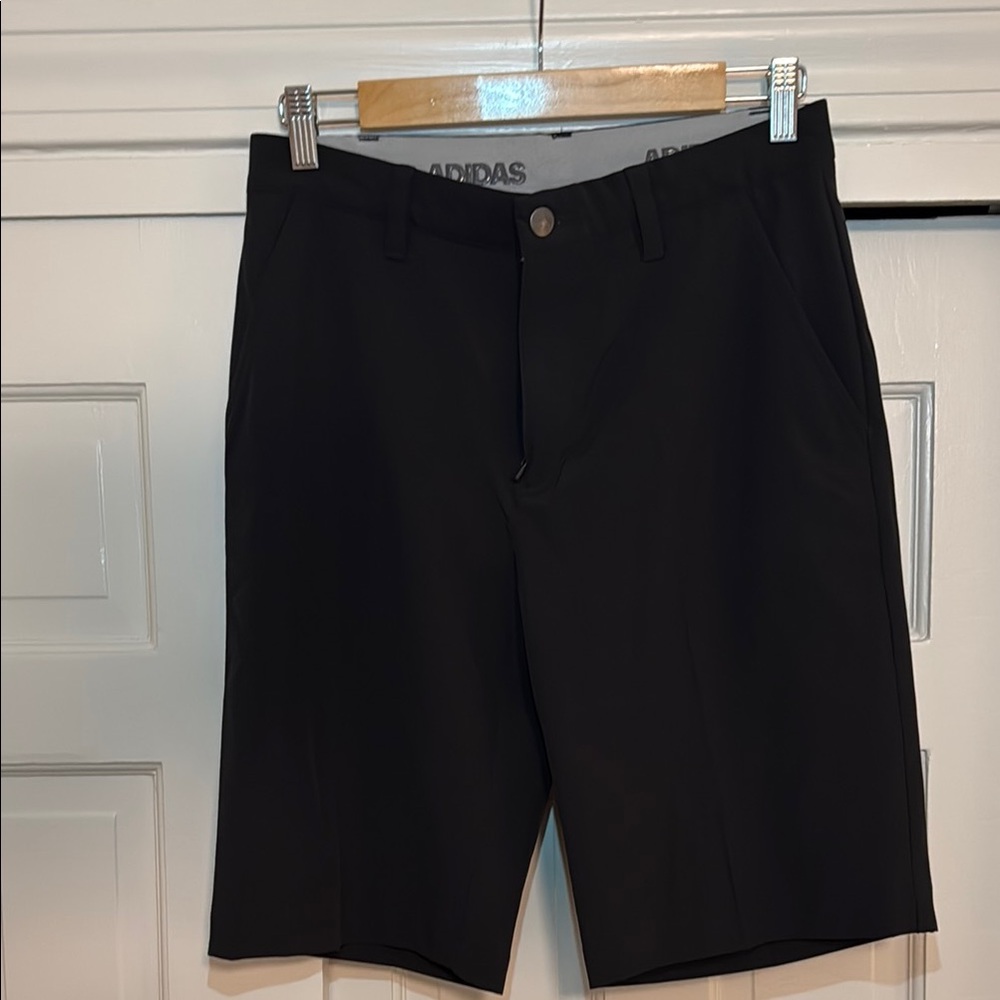 Adidas Black Golf Shorts Versatile Performance Wear